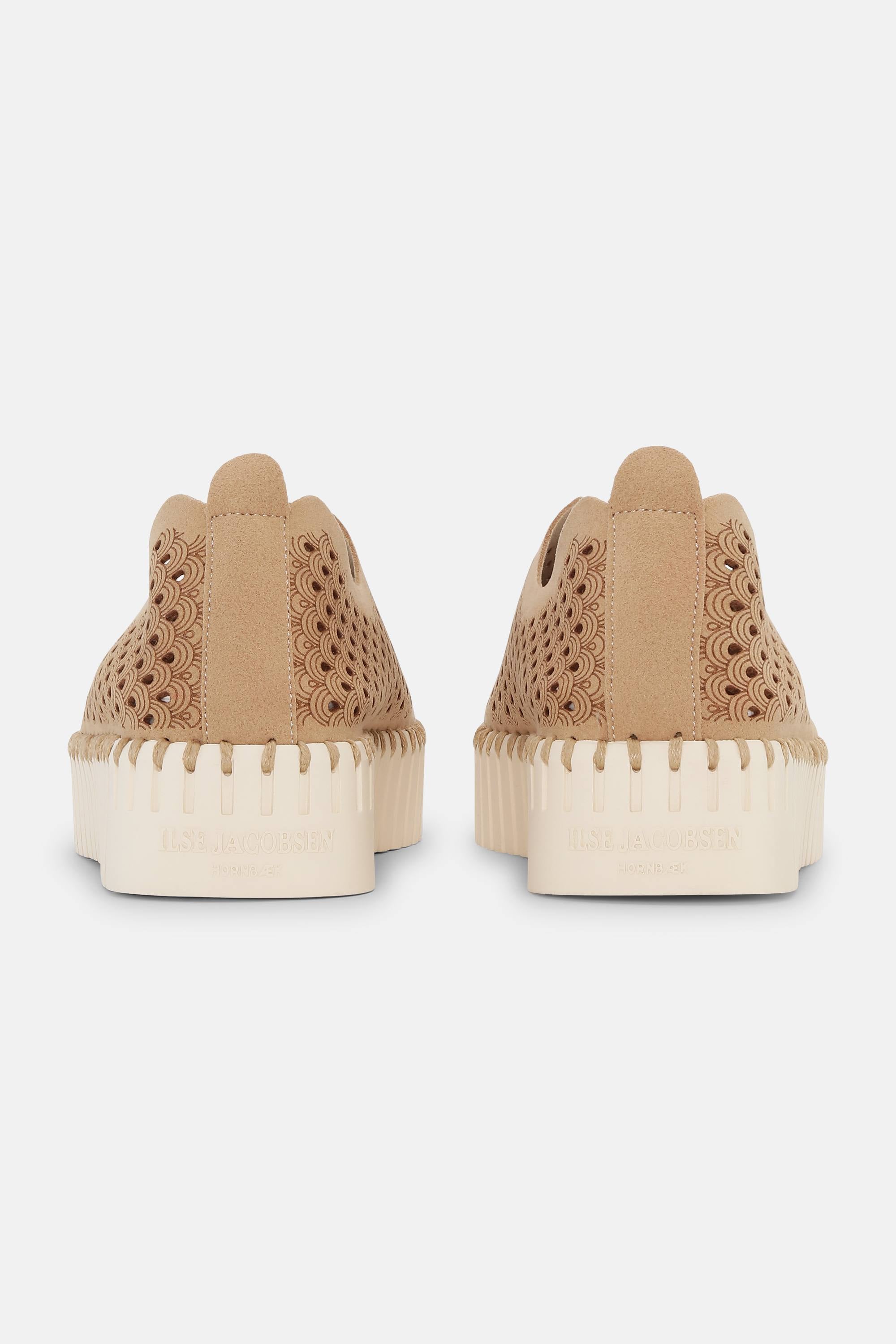 Platform Tulip Sko - Latte